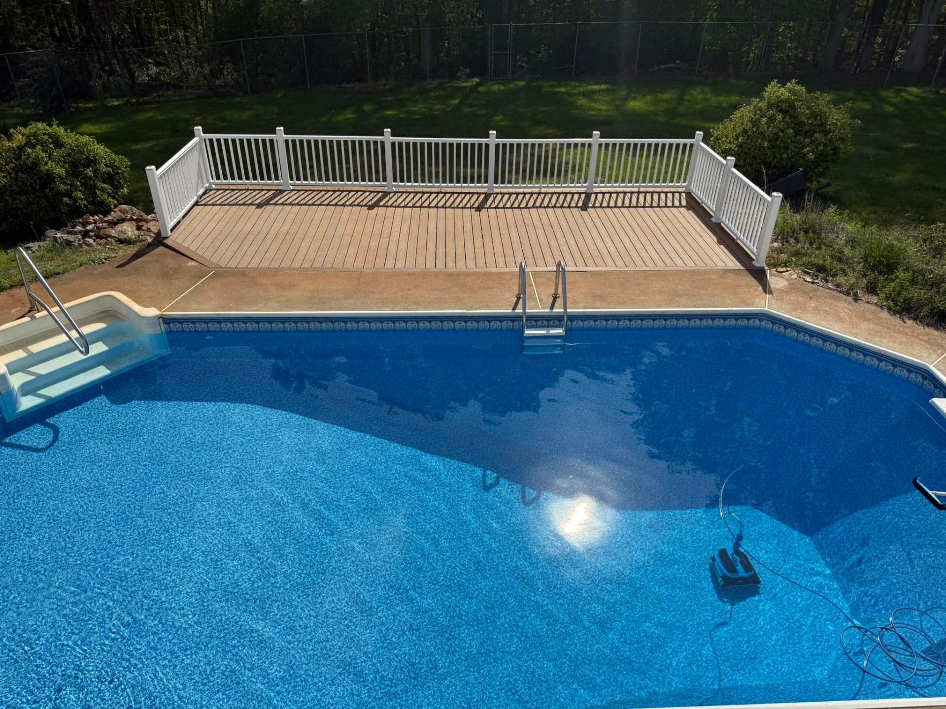 Pool Decking after